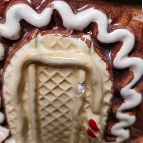 Gingerbread Ceramic Cookie Jar House - Picture 5 of 6